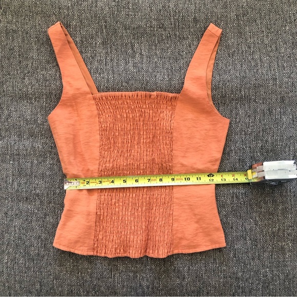 LOVE, BONITO sleeveless Smocked Tank Top: PRINCESSCORE COTTAGECORE ROYALCORE - Picture 5 of 7